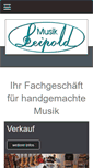 Mobile Screenshot of musik-leipold.de